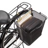 Pannier Bike Basket with Handle - Detachable Rear Wire Baskets