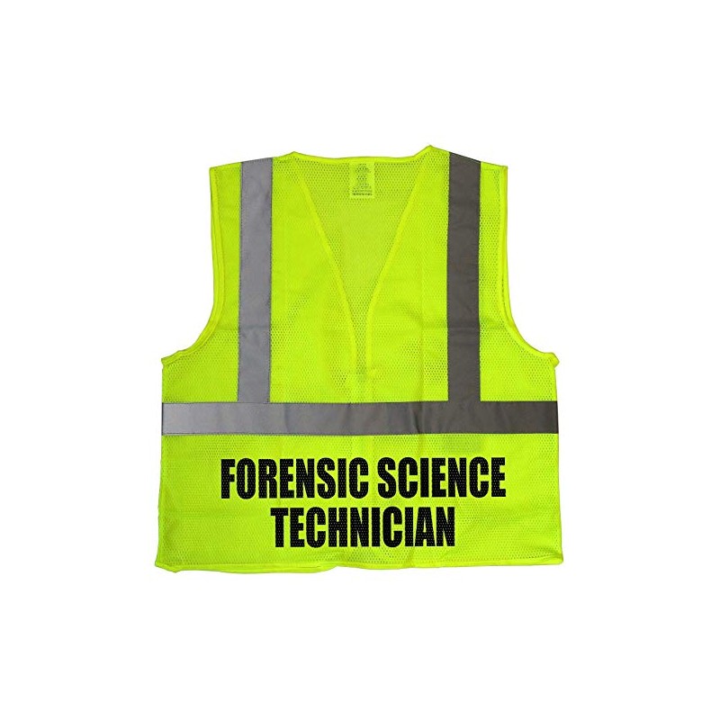 Conspiracy Tee Forensic Science Technician Safety Vest, High Visibility Vest