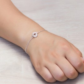 Philip Jones Sterling Silver Knot Bracelet