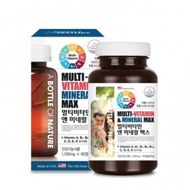 Unij Company Partner [Abottle] Overattle Multivitamin & Mineral Max 6-month supply of multivitamins for test takers 💊1+1 container / [어바틀] 어바틀 멀티비타민 앤 미네랄 맥스 수험생 종합비타민 6개월분 💊1+1통