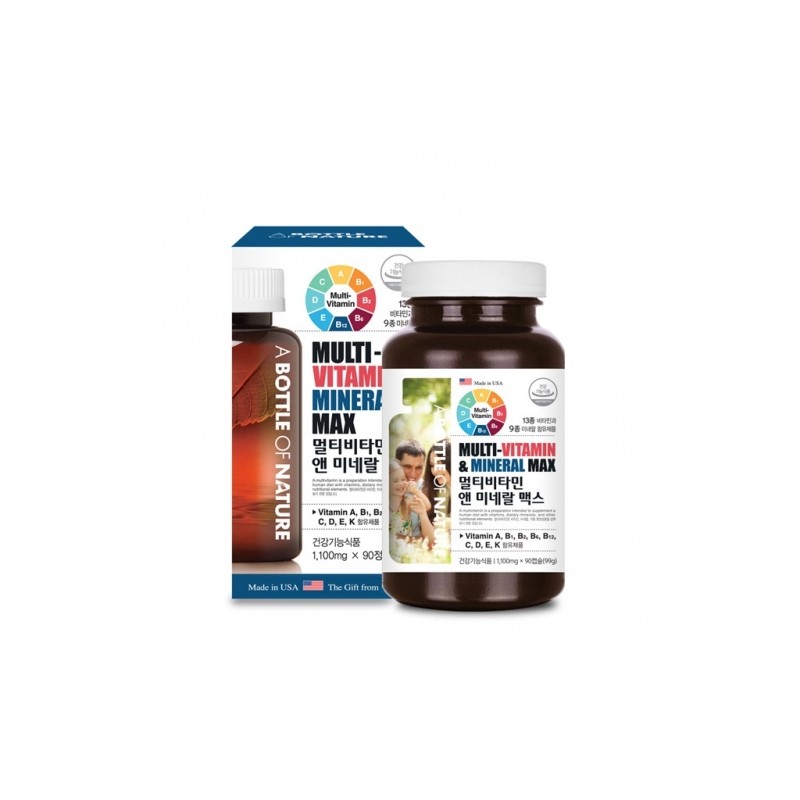 Unij Company Partner [Abottle] Overattle Multivitamin & Mineral Max 6-month