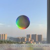 DKTIE Modern Dots Anti-Collision Decal - UV-Reflective Window Decal to