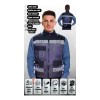 Chaleco Ejecutivo Reflejante Seguridad Industrial Ligero