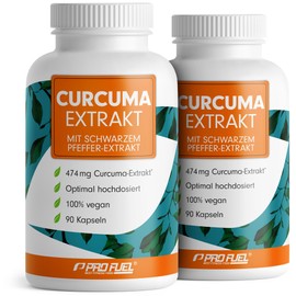 Organic Curcuma Capsules 730x with 700 mg Curcuma from Controlled Organic Cultivation - Optimal High Dose with 35 mg Curcumin per Capsule - with Black Pepper Extract - Supply for the Whole Family