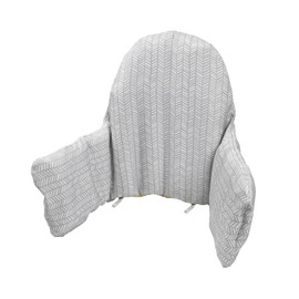 Cushion for High Chair,High Chair Cushion Pad/high Chair Seat Pad, Built-in Inflatable Cushion, Soft and Comfortable, Baby Sitting More Comfortable (Gray Stripes)