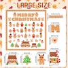 Christmas Gingerbread Bulletin Board Decoration Set,Christmas Winter Gingerbread Man Pattern