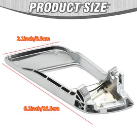 Hoypeyfiy AB3921971 Right Interior Door Handle, Replacement for Ford Everest UA 2015-2020 Ranger PX 2011-2019 Replacement for Mazda BT50 B22 B32 2012-2019