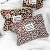 RUIXIAOXI Cosmetic Bag for Women,Leopard Print Makeup Bag Travel Makeup