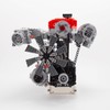 WOWOBONTOY Engine Building Blocks Kit That Works, SOHC 3.0L Turbocharged
