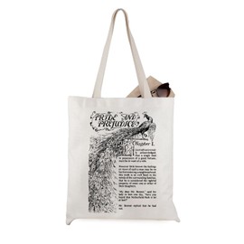 Bookish Gift Literary Gift Pride and Prejudice Book Lover Canvas Tote Bag (Pride Prejudice CA)