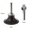 Saipor 3 Pcs 2 Inch Roll Lock Disc Pad Holder