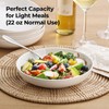 Y YHY Pasta Bowls, 22 Ounces Salad Ceramic Bowl Plate