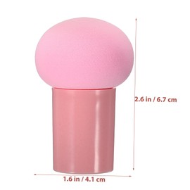 Outanaya Mushroom Makeup Sponge 10-Piece Set Dual-Use Wet and Dry Cosmetic Puff for Smooth Foundation Application for Skin Types