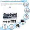 480Pcs JST 2.54mm Pitch 2-Pin 3-Pin 4-Pin Connector Housing Assortment