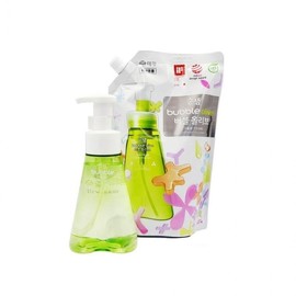 Aekyung SoonSaem DS Bubble Olive Dish Soap - Pump Bottle & Refill 1L Refill Pack