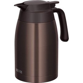 Thermos Stainless Pot TTB-1500 DBW, 6.3 cups (1.5 L), Dark Brown