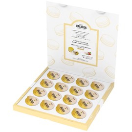 Pantene Macaron Hair Mask, Rinse Treatment, Moisturizing Rich, 0.4 fl oz (12 ml) x 16 Packs