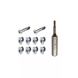 Unbranded Bottom Screws Set for Macbook Air 13" A1369 A1466 + Pentalobe P5 Screwdriver Bit