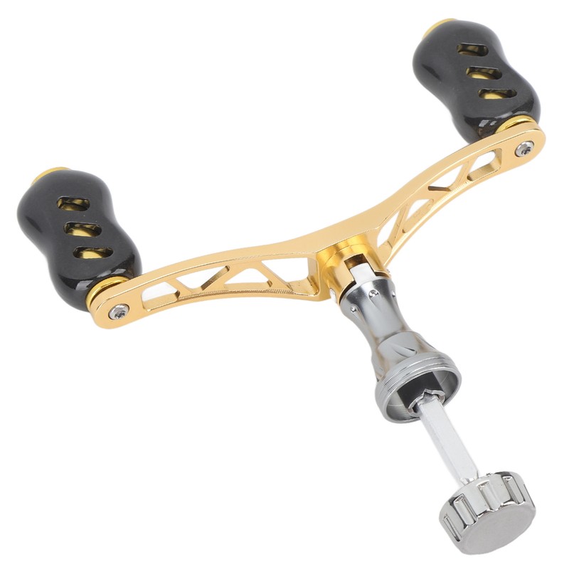 Black Power Fishing Reel Handle Grip Carbon Fiber Fishing Reel
