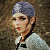CROWN GUIDE 1920s Gatsby Headpiece Crystal Roaring 20s Costumes Accessories
