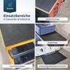 diconfa Fine-Grooved Rubber Mat 3 mm Thick Width 0.1 m