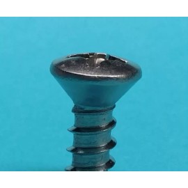 Star Sheet Metal Screws Oval Head Phillips Drive Stainless Steel #8 x 2 " Qty 50