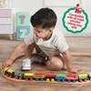 Wooden Train Set 12 PCS - Train Toys Magnetic Set