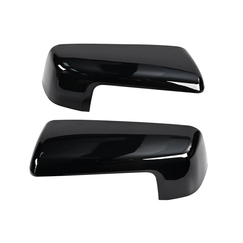 ALLTIMES Gloss Black Side Mirror Cover Cap for Silverado Sierra