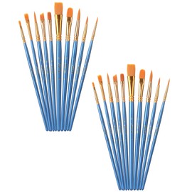 Mr. Pen- Paint Brushes, 20 pcs, Paint Brushes for Acrylic Painting, Acrylic Paint Brushes, Acrylic Paint Brush Set, Paintbrushes, Artist Paint Brushes, Brushes for Painting, Craft Paint Brushes
