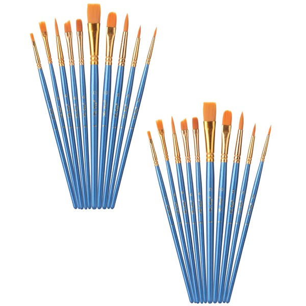 Mr. Pen- Paint Brushes, 20 pcs, Paint Brushes for Acrylic