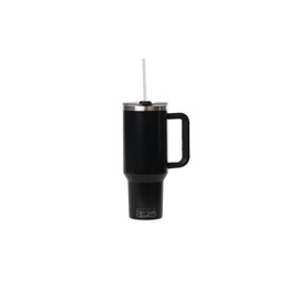 Sip+Sea Cayman 40 oz Stainless Steel Tumbler with Handle, Lid, and Straw | Double Wall Vacuum Insulated