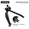 SANKINS Thumb Gate Latch for Wooden Fence Heavy Duty, Thumb