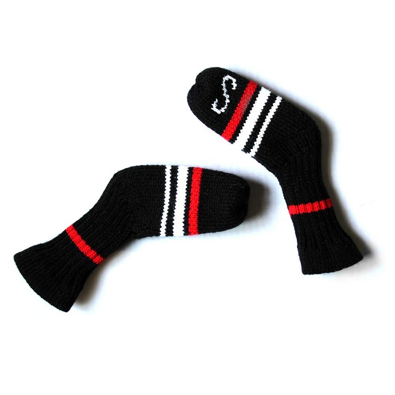 10 Pcs Golf Iron Covers Cuteness Knitted Socks Shape Washable