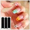 40 Sheets French Tip Nail Guides, Self-Adhesive Manicure Tips Guide