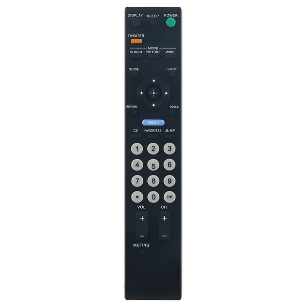 RM-YD026 Replacement Remote Control fit for Sony TV KDL-26FA400 KDL-26M4000R