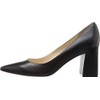 Marc Fisher LTD Women's Zala Pump, Black Leather 001, 8.5