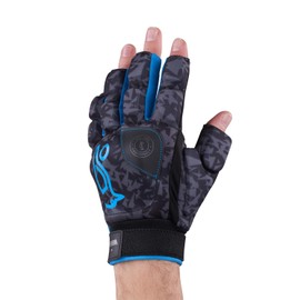 Kookaburra Spirit Plus Hockey Glove, Grey/Blue