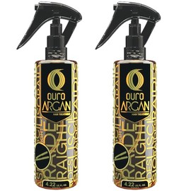 Ouro Tratamiento Seda Capilar con Aceite de Argán 125ml Paquete de 2 Piezas