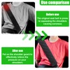 GAOLAOSY 5PCS Extra Long Car Seat Belt Cover Pads, Soft