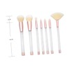 Healeved 7pcs Cosmetics Brush Make up Makeup Cosmetic Kit Lady