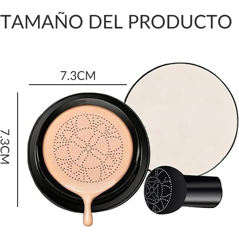 Base de Maquillaje en Cushion - Crema CC con Aplicador