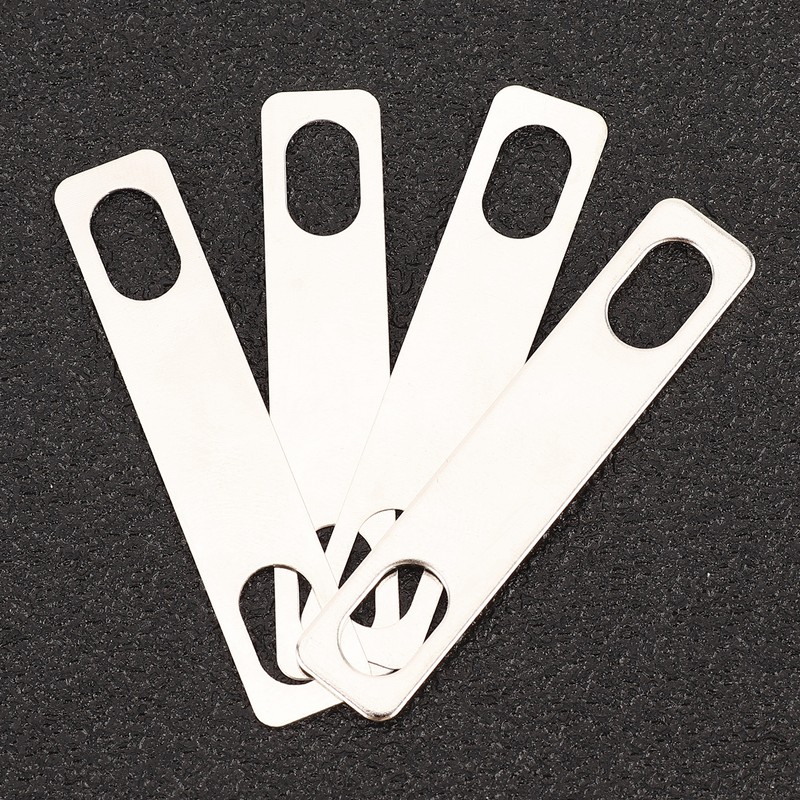 4Pcs Guitar Neck Shim Brass Material Heightening Gasket Set Musical