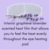 Warming Eye Mask Scented Refill Inserts | Lavender Scent for