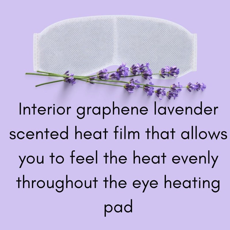 Warming Eye Mask Scented Refill Inserts | Lavender Scent for