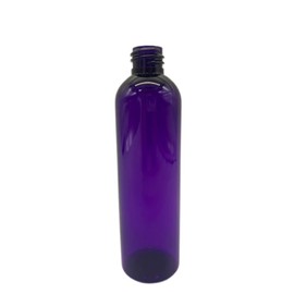 6 Pack – 4oz -Purple Cosmo Plastic Bottles – Black Disc - for Essential Oils, Perfumes, Cleaning Products By Natural Farms