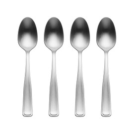 Oneida 898523 Reid Satin Teaspoons, Set Of 4