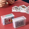 VLSQHNCF 8 Pcs Blank Playing Card Case Storage Box, Empty