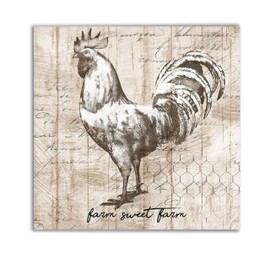 Wexford Home Farm Rooster Gallery Wrapped Canvas Wall Art