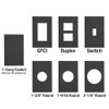 Sigma Electric, Black Sigma Engineered Solutions 14001 1-Gang Weatherproof Gasket,
