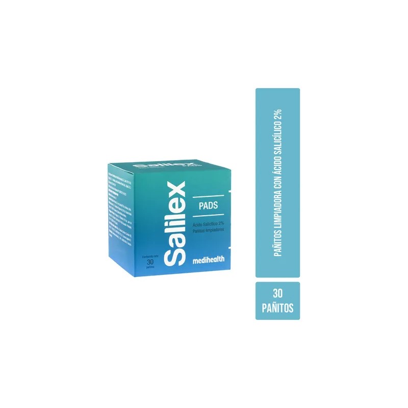 Salilex Pads Dermo-limpiador Libres De Jabon|para Piel Grasa